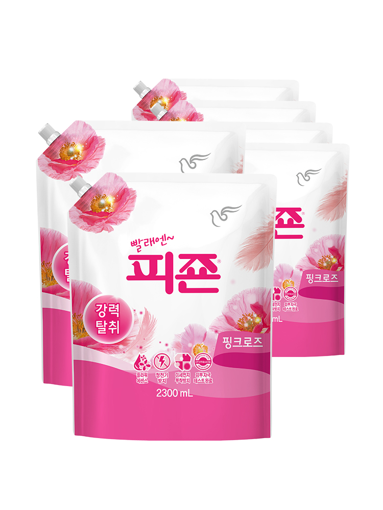 피죤 레귤러 섬유유연제 핑크로즈 본품, 3L, 1개 이미지 2