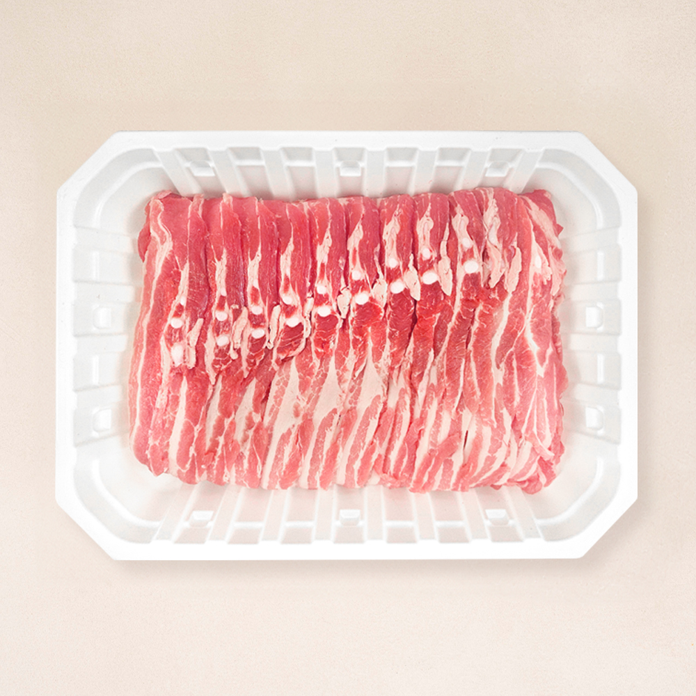 모아미트 보리먹인 삼겹 항정살 반반팩 냉장 1kg 이미지 2