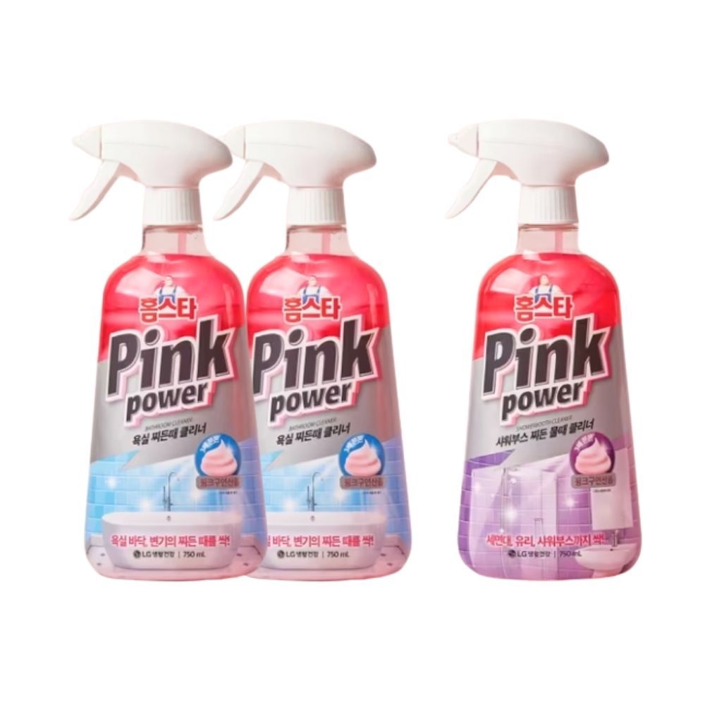 홈스타 핑크파워 욕실 찌든때 클리너, 750ml, 1개 이미지 2