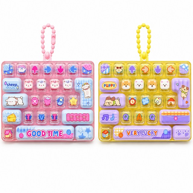 26키 캐릭터 키보드 26구 키캡 (4colors) 이미지 4